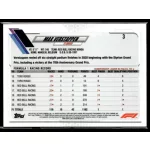 2021 Topps Chrome Formula 1 Racing  #3 Max Verstappen