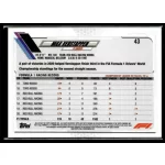 2021 Topps Chrome Formula 1 Racing  #43 Max Verstappen