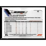 2021 Topps Chrome Formula 1 Racing  #43 Max Verstappen