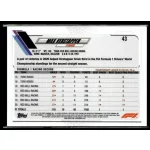2021 Topps Chrome Formula 1 Racing  #43 Max Verstappen