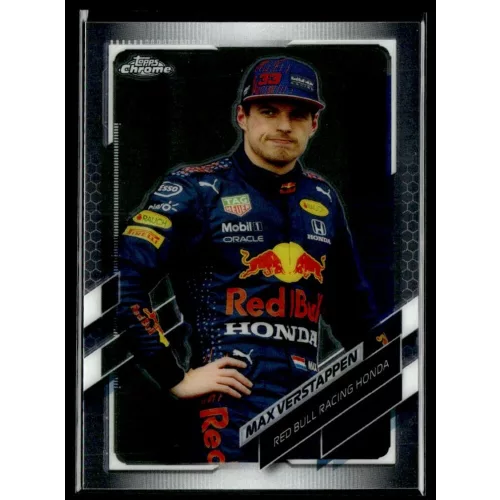 2021 Topps Chrome Formula 1 Racing  #55 Max Verstappen