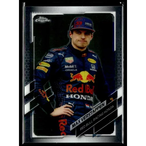 2021 Topps Chrome Formula 1 Racing  #55 Max Verstappen
