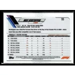 2021 Topps Chrome Formula 1 Racing  #55 Max Verstappen
