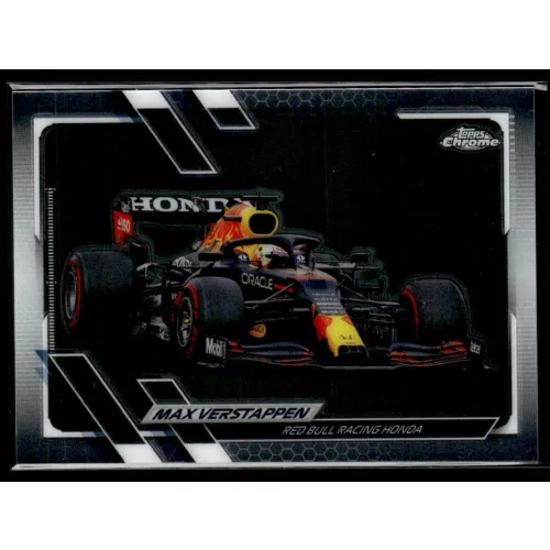 2021 Topps Chrome Formula 1 Racing  #98 Max Verstappen