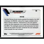 2021 Topps Chrome Formula 1 Racing  #98 Max Verstappen