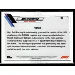 2021 Topps Chrome Formula 1 Racing  #98 Max Verstappen
