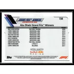 2021 Topps Chrome Formula 1 Racing  #154 Max Verstappen