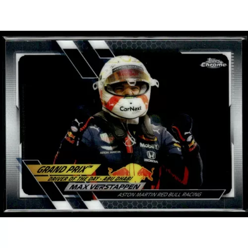 2021 Topps Chrome Formula 1 Racing  #155 Max Verstappen