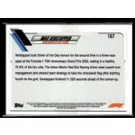 2021 Topps Chrome Formula 1 Racing  #167 Max Verstappen