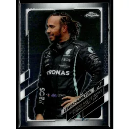 2021 Topps Chrome Formula 1 Racing  #40 Lewis Hamilton