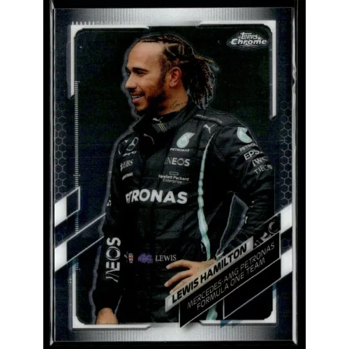 2021 Topps Chrome Formula 1 Racing  #40 Lewis Hamilton