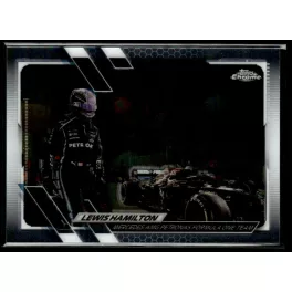 2021 Topps Chrome Formula 1 Racing  #56 Lewis Hamilton