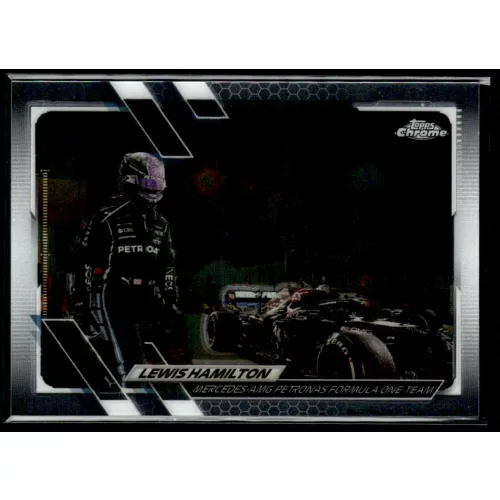 2021 Topps Chrome Formula 1 Racing  #56 Lewis Hamilton