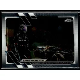 2021 Topps Chrome Formula 1 Racing  #56 Lewis Hamilton