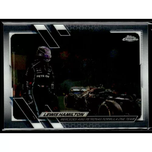 2021 Topps Chrome Formula 1 Racing  #56 Lewis Hamilton