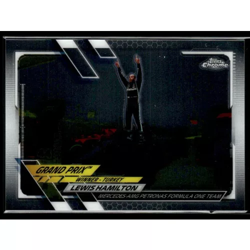 2021 Topps Chrome Formula 1 Racing  #151 Lewis Hamilton