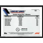 2021 Topps Chrome Formula 1 Racing  #151 Lewis Hamilton