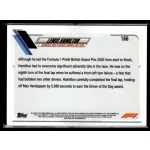 2021 Topps Chrome Formula 1 Racing  #166 Lewis Hamilton