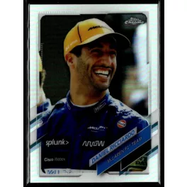   2021 Topps Chrome Formula 1 Racing Refractor #28 Daniel Ricciardo