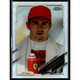   2021 Topps Chrome Formula 1 Racing Refractor #32 Charles Leclerc