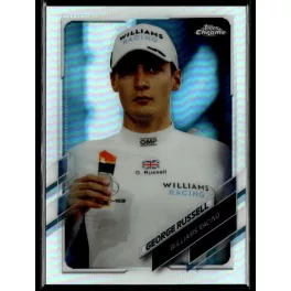   2021 Topps Chrome Formula 1 Racing Refractor #35 George Russell