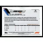 2021 Topps Chrome Formula 1 Racing Refractor #35 George Russell