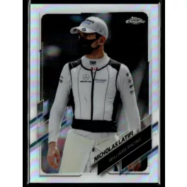   2021 Topps Chrome Formula 1 Racing Refractor #42 Nicholas Latifi