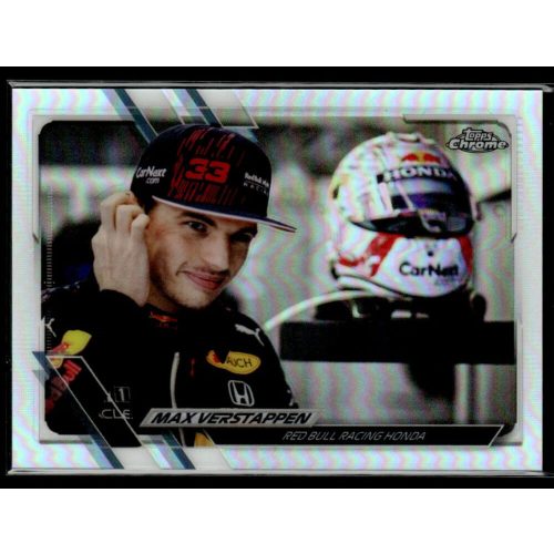 2021 Topps Chrome Formula 1 Racing Refractor #43 Max Verstappen