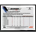 2021 Topps Chrome Formula 1 Racing Refractor #48 Max Verstappen