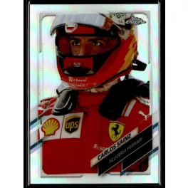   2021 Topps Chrome Formula 1 Racing Refractor #54 Carlos Sainz