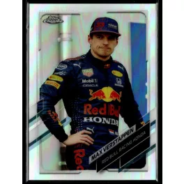   2021 Topps Chrome Formula 1 Racing Refractor #55 Max Verstappen