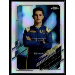  2021 Topps Chrome Formula 1 Racing Refractor #60 Felipe Drugovich