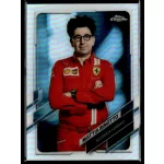 2021 Topps Chrome Formula 1 Racing Refractor #83 Mattia Binotto