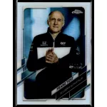 2021 Topps Chrome Formula 1 Racing Refractor #88 Franz Tost