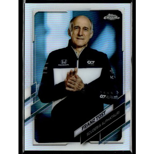 2021 Topps Chrome Formula 1 Racing Refractor #88 Franz Tost