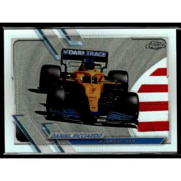   2021 Topps Chrome Formula 1 Racing Refractor #100 Daniel Ricciardo