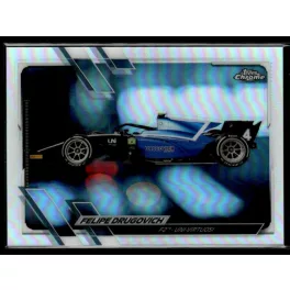   2021 Topps Chrome Formula 1 Racing Refractor #118 Felipe Drugovich