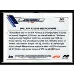 2021 Topps Chrome Formula 1 Racing Refractor #125 Jehan Daruvala