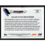 2021 Topps Chrome Formula 1 Racing Refractor #132 Matteo Nannini