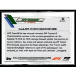 2021 Topps Chrome Formula 1 Racing Refractor #136 Théo Pourchaire