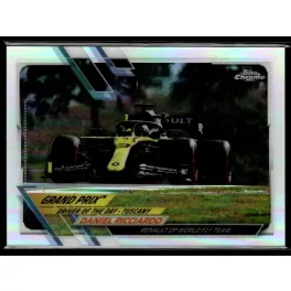   2021 Topps Chrome Formula 1 Racing Refractor #162 Daniel Ricciardo
