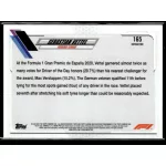 2021 Topps Chrome Formula 1 Racing Refractor #165 Sebastian Vettel