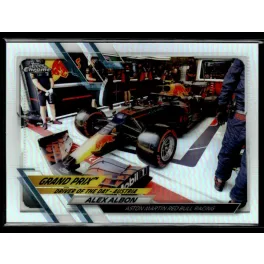 2021 Topps Chrome Formula 1 Racing Refractor #170 Alex Albon