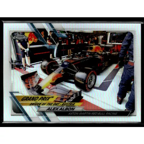2021 Topps Chrome Formula 1 Racing Refractor #170 Alex Albon