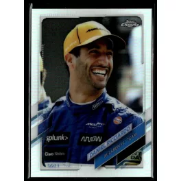   2021 Topps Chrome Formula 1 Racing Refractor #28 Daniel Ricciardo