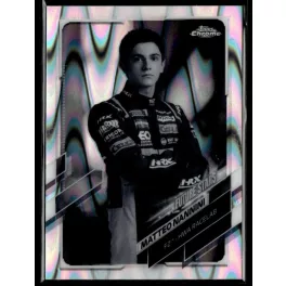   2021 Topps Chrome Formula 1 Racing B&W RayWave #74 Matteo Nannini