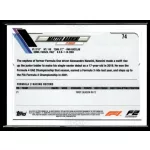 2021 Topps Chrome Formula 1 Racing B&W RayWave #74 Matteo Nannini