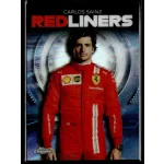 2021 Topps Chrome Formula 1 Racing Redliners #RL-8 Carlos Sainz
