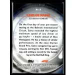 2021 Topps Chrome Formula 1 Racing Redliners #RL-8 Carlos Sainz
