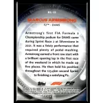 2021 Topps Chrome Formula 1 Racing Redliners #RL-11 Marcus Armstrong